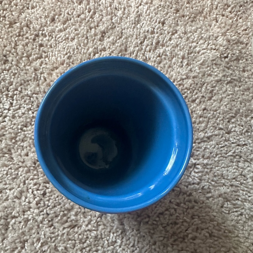 Starbucks Matte Blue Floral Travel Tumbler with Pastel Accents - Picture 4 of 5